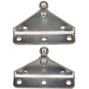10MM Ball Stud Bracket for Gas Spring/Prop/Strut (2 Pack)