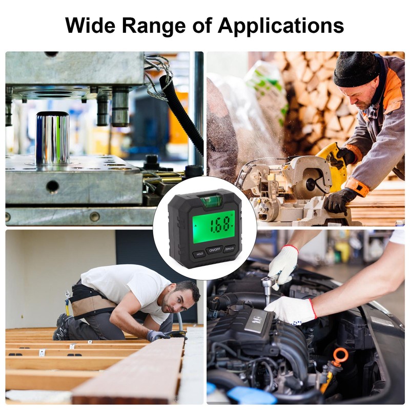 Digital Angle Gauge Protractor ABS Mini Digital Level Box Angle