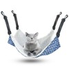 Pet Hammock for Cage Reversible Cat Hanging Hammock Soft Hanging