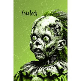 Creepy Clown Doll Notebook: Vintage Goth | Eerie Doll Collection