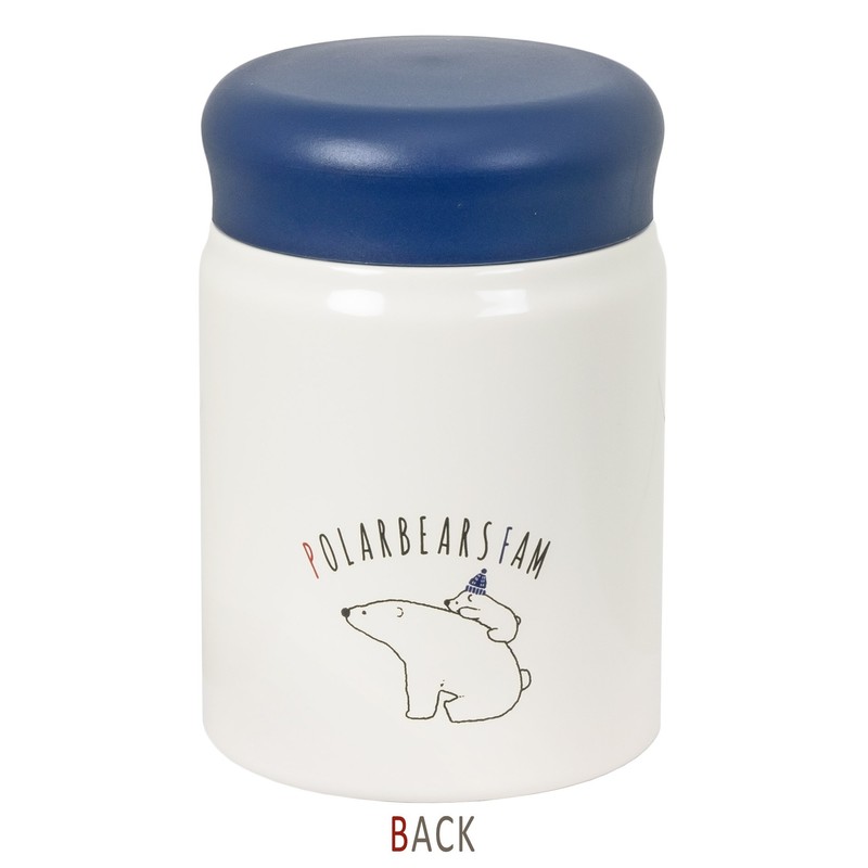 POLAR BEARS FAM RBA-PB32NV Food Pot, 11.8 fl oz (320