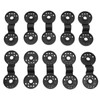 100pcs Shade Cloth Plastic Clips Round Fixing Clips for Greenhouse