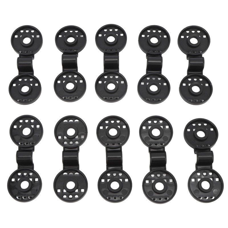 100pcs Shade Cloth Plastic Clips Round Fixing Clips for Greenhouse