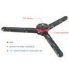 Haoge HTP-01 Desktop Tripod for DSLR Camcorders, Digital Cameras, Low