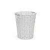 Arpan White Resin Plastic Strong Round Waste Paper Bin/Basket/Storage -Ideal