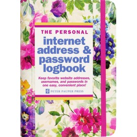 Peony Garden Internet Address & Password Logbook