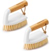 SUBEKYU Scrub Brush, Cleaning Brushes with Handle for Household Use,