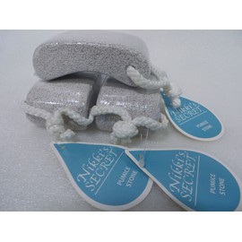 Nikki's Secret LARGE PUMICE STONE-PEDICURE FOOT SCRUBBER  (Lot of 3)