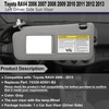 Driver Left Side Sun Visor Compatible with Toyota RAV4 2006