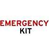 CafePress Emergency Kit Rectangle Bumper Sticker Car Decal