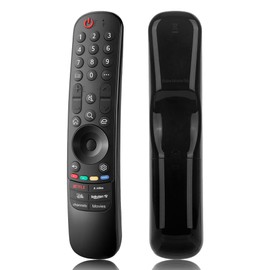 Replacement for LG Magic Remote, MR24GA MR23GA MR21GA MR20GA Universal Remote Control Compatible with Many LG Smart TV OLED QNED NanoCell 4K Models (No Voice / Pointer Function) - Easy Setup