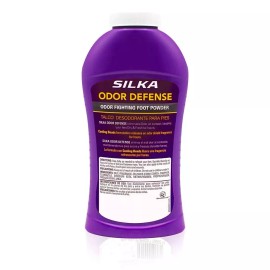 Silka Talc Odor Defense 6 OZ