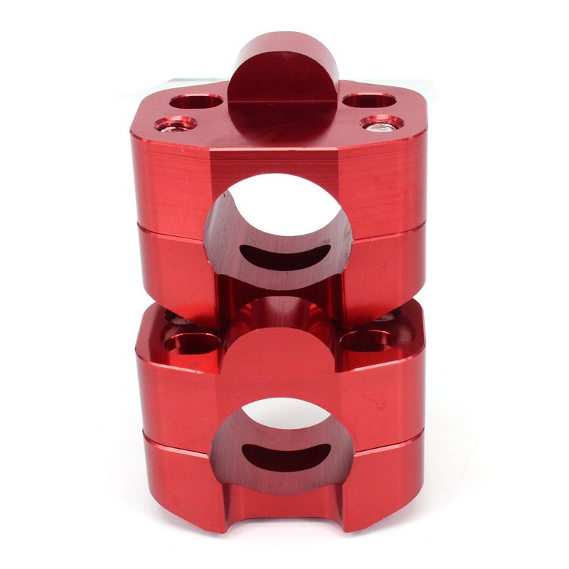 1 1/8" 28MM CNC Motorcycle Handlebar Riser Clamp Universal Bar