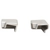 Lund Boat Transom Casting Corner Caps 2108650 | Aluminum (Set