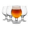 Libbey Craft Brews Classic Belgian Beer Glasses, Dishwasher Safe Beer