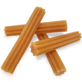 Himalayan Dog Chew Churro Himalayan Cheese Treats | Lactose Free - Gluten Free - Wheat Free -Soy Free| Made in USA | for All Breeds | Bacon Flavor | 3 Resealable Pouches