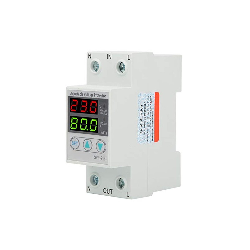 SVP-916 Voltage Current Protection Voltage Reset Protection Device Adjustable Recovery