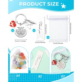 Sureio 72 Pcs Nurse Gift Include 24 Nurse Keychain with 24 Tassel Organza Bag and 24 Tag Thank You Gifts for Party(Silver,Chic Style)