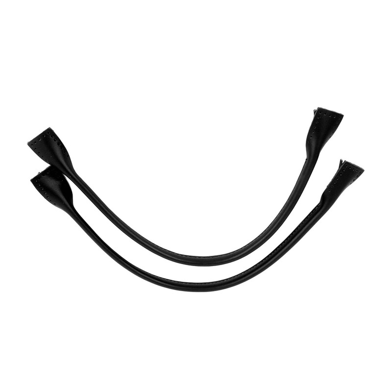 1 Pair Leather Bag Handles DIY Handcraft Sew On Ear