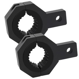 Horizontal Bar Clamp Mounting Kit 1.37" 1.5" 2" 2Pcs led Lights bar Bull Bar Roof Racks Roll Cages fit for Crash Bar Guard ATV UTV Motorcycle