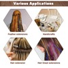 Sibba 10pcs Hair Extension Loop Threader Tools, Needle Threader Wire