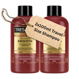 Travel Size Shampoo 2x100ml - Keratin Shampoo, Travel essentials, mini