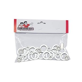Game Room Guys Genco Captain Kidd Pinball Machine Replacement Repair Rubber Ring Kit White