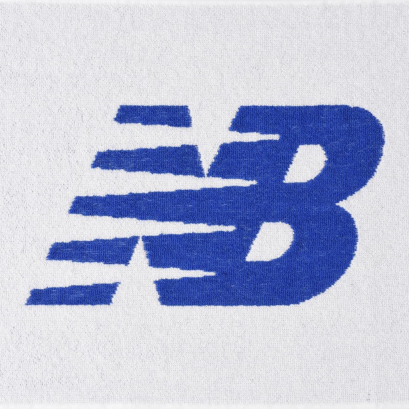 Jacquard Face Towel Big Flying NB Logo (LAM45772), WR (White