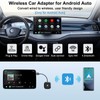 FEINODI Android Auto Wireless Adapter, Wireless Android Auto Dongle für
