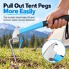 Camping Tent Hammer with Nail Puller – High Carbon Steel