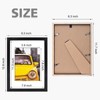 EGOFINE A4 Frame,100% Solid Wood Frame, A4 Picture Frame with