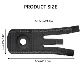 AYNKH Knee Support for Women and Men, Adjustable Patella Knee Brace, Lightweight and Breathable Bandage for Outdoor Sports, Mountaineering, Cycling, Basketball, Football, Volleyball