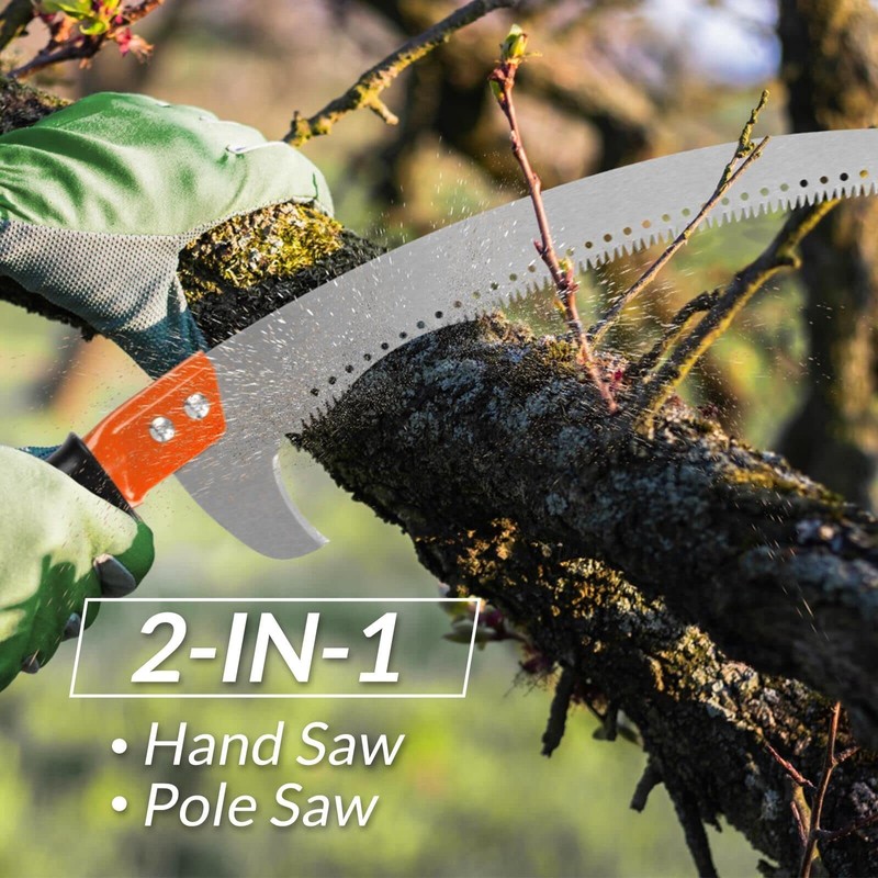 Walensee Pole Saws for Tree Trimming 7.7 FT Lightweight Manual