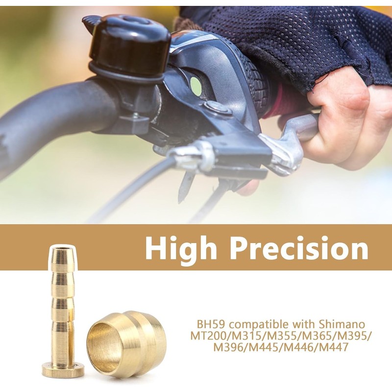 20PCS Olive and Barb Insert - Metal Hydraulic Disc Brake