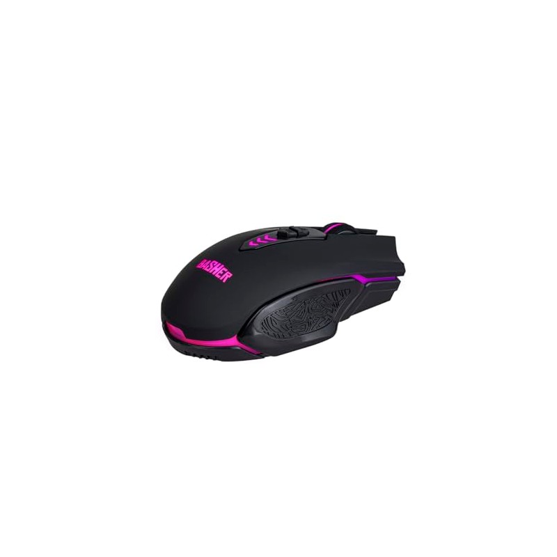 Mouse Gamer alámbrico para PC/Mac 6,400 dpis con luz led
