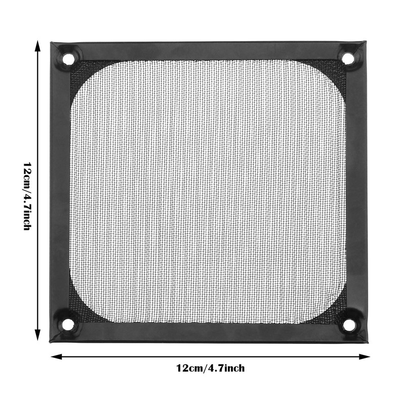 5pcs Filter Grill PC 120mm Fan Set with M5 Screws