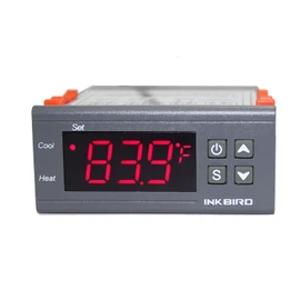 Inkbird Dual All Purpose Sensor 2 Relay Output Thermostat ITC 1000 12V Heating Cooling Controller