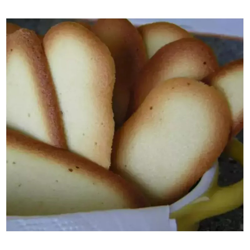 La Sablesienne, "Cat Tongues" Tin of Traditional French Pastry Cookies,