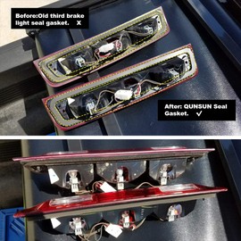 3rd Third Brake Light Seal Gaskets (2 PCS) Compatible with Dodge Ram 1500 2009 to 2017, Dodge Ram 2500 3500 2010 to 2017 Foam Gasket Replacement