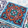 DICOFUN 32 Colorful Talavera Mexican Tile Peel and Stick Backsplash,