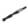 sourcing map Brad Point Drill Bits 15mm(38/64") Dia Straight Steel