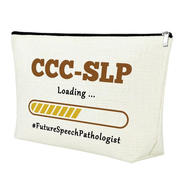 Mxrymvu Speech Language Pathologist Gift Future Speech Pathologist Makeup Bag