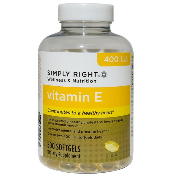 Member's Mark Vitamin E 400 IU Softgels - 500 ct.
