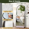 NicBex Arched Full Length Mirror 57"x20"(Each)-4 PCS, Home Gym Mirror,