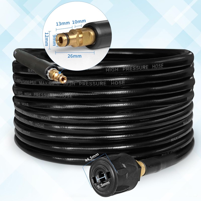 AUPETET High Pressure Washer Hose Extension Hose 32.8 ft (10