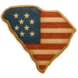 South Carolina State 3.75 Inch Cookie Cutter from The Cookie Cutter Shop – Tin Plated Steel - Made in the USA