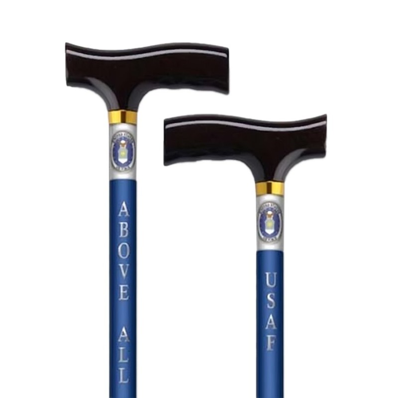 AlexOrthopedic Adjustable Aluminum walking Cane for Men & Women with