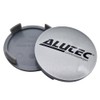 1 x Alutec Hub Cap 60 mm Silver (N23) Logo