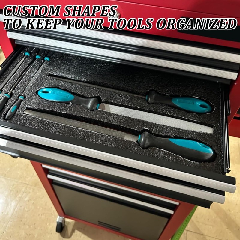 6 Pack Tool Box Foam Inserts for Cases,Tool Box Liner