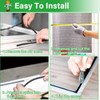 DIGDRAM Window Screen Replacement Kit 40 Inch X 66 Feet